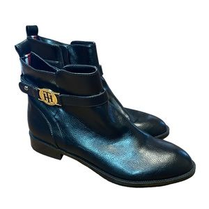 Leather Boots Tommy Hilfigure